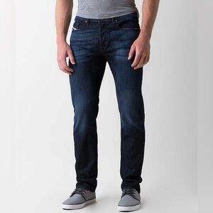 Diesel Denim Jeans Buster 29/32 Regular Slim Tapered Stretch Dark Wash EUC